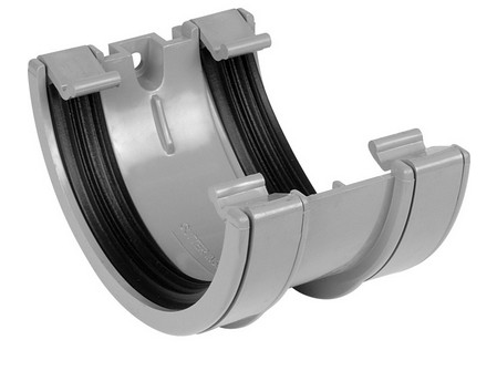 Grey Half Round Union Bracket