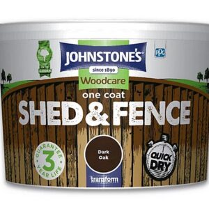 Johnstone’s Shed & Fence Paint – 5 Litres – Dark Oak