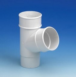 Round Downpipe Branch 112.5°