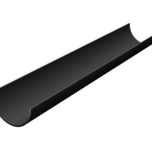 Black Kommercial 150mm 4MTR GUTTER