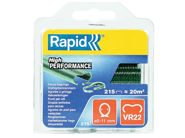 Rapid VR22 Fence Hog Rings - 215