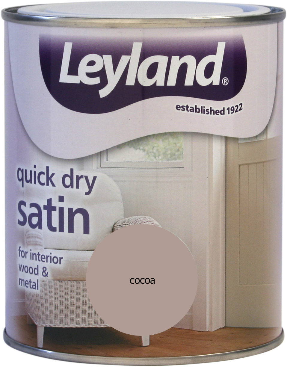 Leyland QD Satin Cocoa 750ml Glanville's St. Columb Ltd