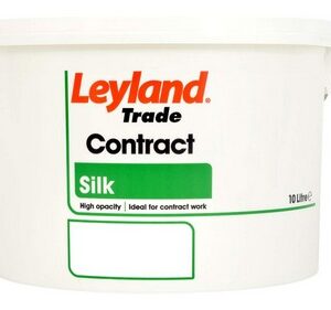 Leyland Trade Contract Silk Finish Paint - 10 Litres - Magnolia
