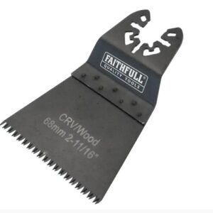 Multi-Functional Tool CRV Flush Fast Cut Wood Ground Side Set - 68mm