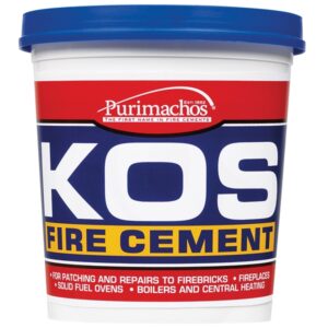 Everbuild KOS Black Fire Cement - BLACK - 500g