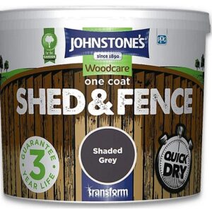 Johnstone’s Shed & Fence Paint – 5 Litres – Shaded Grey