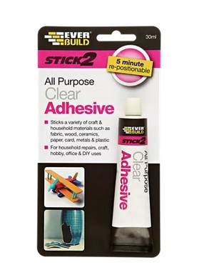 EVERBUILD STICK2® All Purpose Clear Adhesive