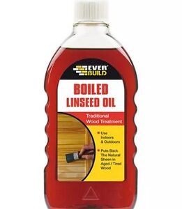 Everbuild Boiled Linseed Oil - 500ml