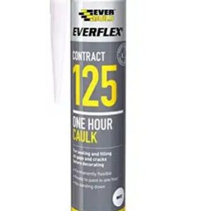 Everbuild 125 One Hour Caulk- 300ml - MAGNOLIA