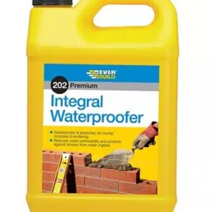Everbuild 202 Integral Waterproofer - 5 Litres