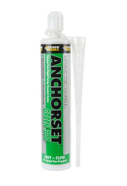 Everbuild Anchorset Green 300 Chemical Anchor - 300ml