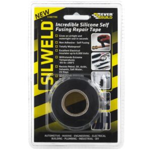 Everbuild Silweld Silicone Repair Tape – 3 Metres - BLACK