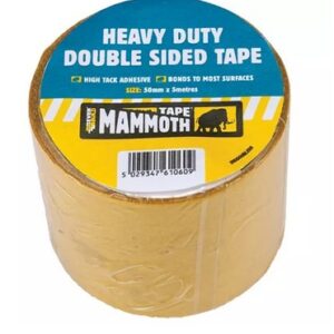 Everbuild Heavy Duty Double Sided Tape - 50mm x 5 Metres