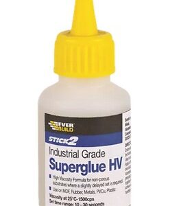 Everbuild Industrial Superglue - High Viscosity