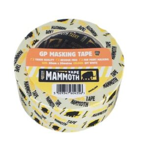 Everbuild Mammoth Masking Tape - 38mm x 50 Metres