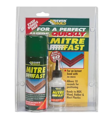 Everbuild Mitre Fast Instant Bond Kit