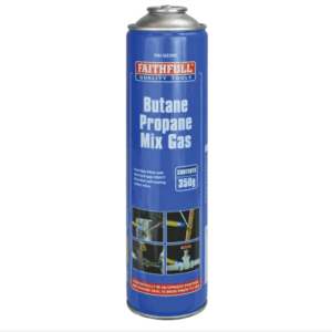 Faithfull Butane Propane Mix Gas Cartridge 350g