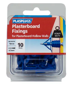 HCF110 Heavy-Duty Plasterboard Fixings (Pack of 10)