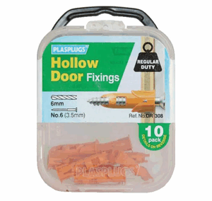 Plasplug Hollow Door Fixings