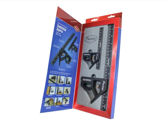 Faithfull Prestige Combination Square Twin Pack 1
