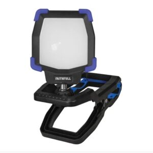 Faithfull Rechargeable Clip Light - 30W