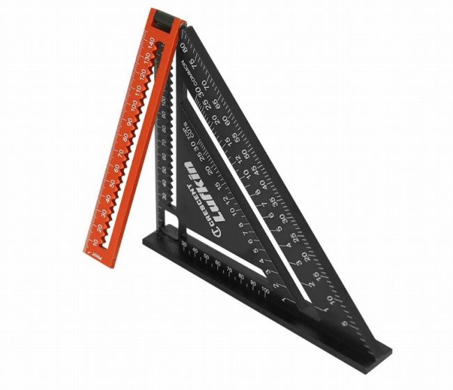 Lufkin® 2-in-1 Extendable Layout Tool & Speed Square 1