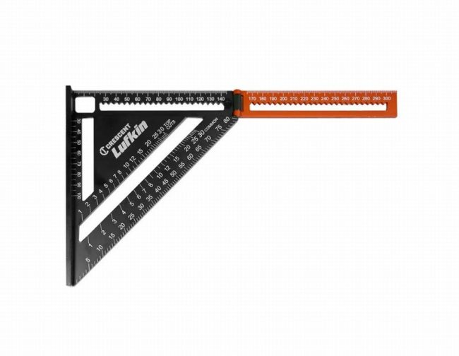 Lufkin® 2-in-1 Extendable Layout Tool & Speed Square