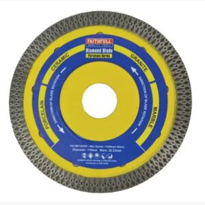 Faithfull Diamond Tile Blade 115 x 22.2mm