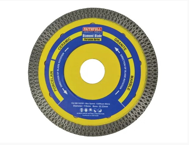 Faithfull Diamond Tile Blade 115 x 22.2mm