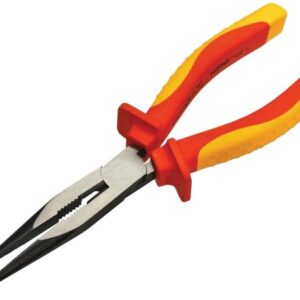 Faithfull Long Nose Pliers VDE 210mm