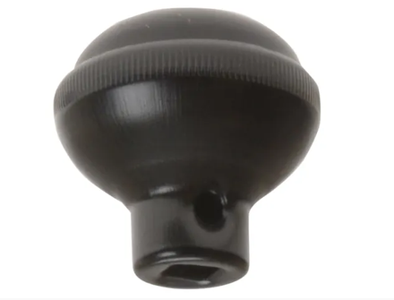 YALE Rim Knob - Black Finish 1