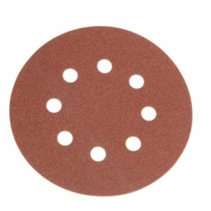 Faithfull Hook & Loop Sanding Disc - 125mm (Pack of 25)