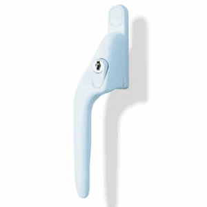 YALE PVCu Window Handle - White Finish - LEFT HANDED