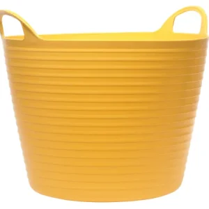 Faithfull 42 litre Flex Tub Trug - Yellow