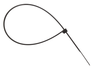 Forge Fix Cable Ties - 4.8 x 300mm - BLACK (Pack of 100)