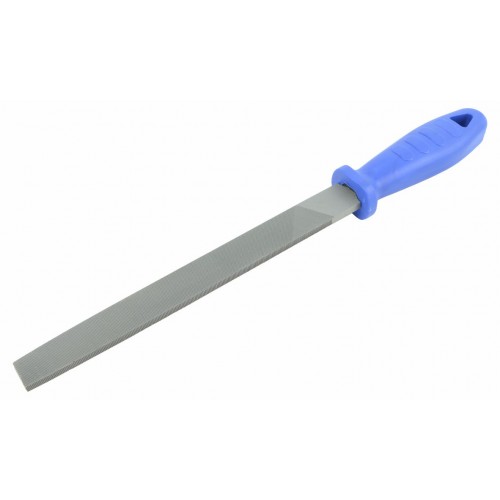 Newsome 8 inch Second Cut Flat Round File