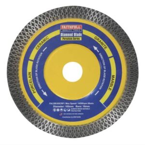 Faithfull Diamond Tile Blade 105 dia. x 16mm