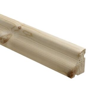 Pine Door Drip Moulding - 43x57mm @ 900mm length