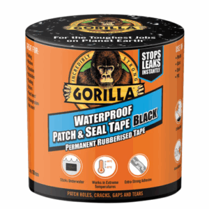 Gorilla Waterproof Patch & Seal Tape - 3 metre - BLACK