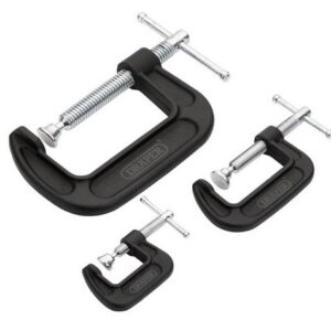 Draper Heavy Duty G-Clamp Set (3 Piece)