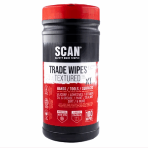 SCAN Heavy-Duty Trade Wipes (Tub of 100)
