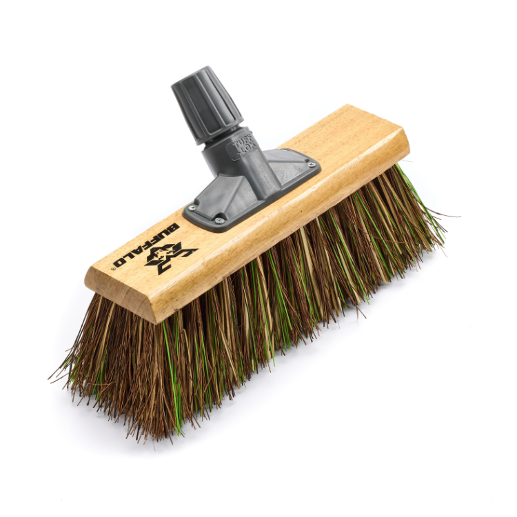 Buffalo TUFF-LOK Bassine Mix Scavenger Broom Head - 13 inch