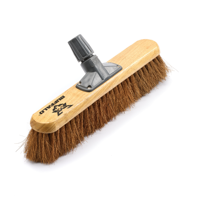 Buffalo TUFF-LOK Coco Platform Broom Head - Soft - 18 inch