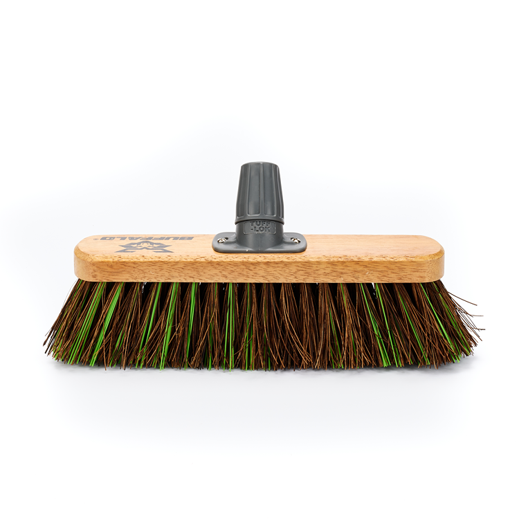 Buffalo TUFF-LOK Sweeper Brush Head - Stiff - 12in