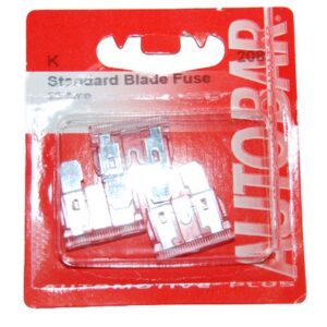 AUTOBAR Flat Blade Fuses 25 Amp (Pk 3)