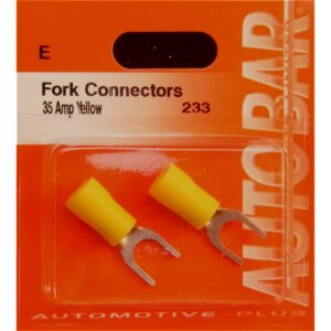 AUTOBAR Fork Connectors 35 Amp (Pk 2)