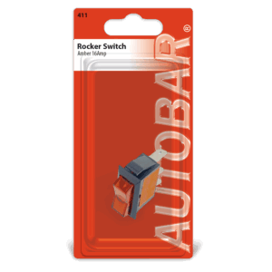 AUTOBAR Rocker Switch - Amber - [5]
