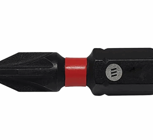 ForgeFast Pozidriv Compatible Impact Drill Bit - PZ4 x 25mm (Pack of 2)