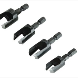 Faithfull Plug Cutter Set - No.6-12 (Set of 4)