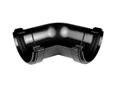 Half Round 120° Angle - Black